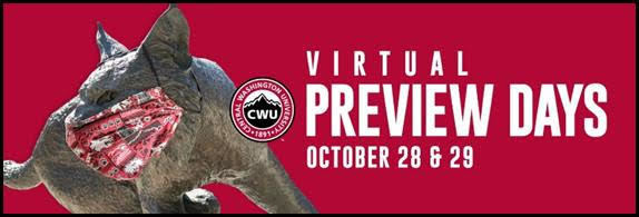 CWU Virtual Preview Days