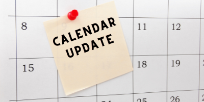 Calendar Update